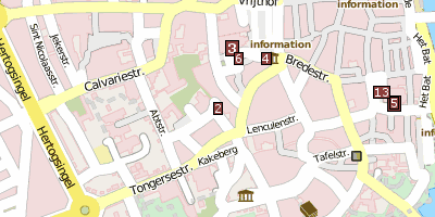 Stadtplan Universität Maastricht